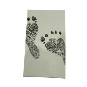 Mabis Ready-Rolled Foot Paw Print Ink Stamp Pads Box of 23